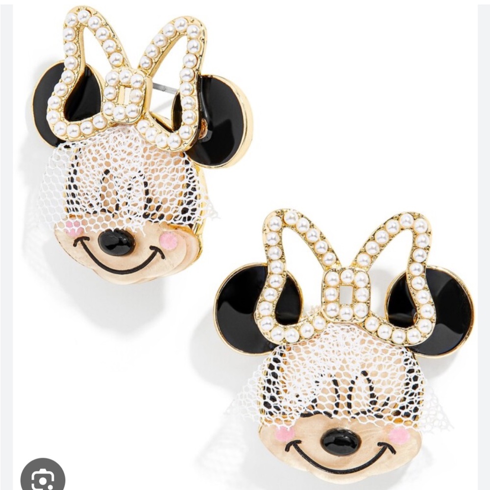 👰🏽‍♀️ Baublebar Minnie Mouse bride earrings